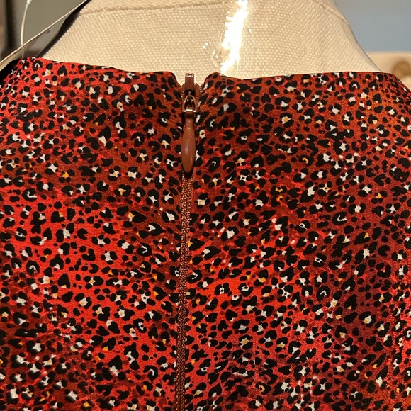 NWT NANETTE LEPORE Firefly 100% Silk Cocktail Mini Dress Sleeveless Pockets 6 - Picture 9 of 15